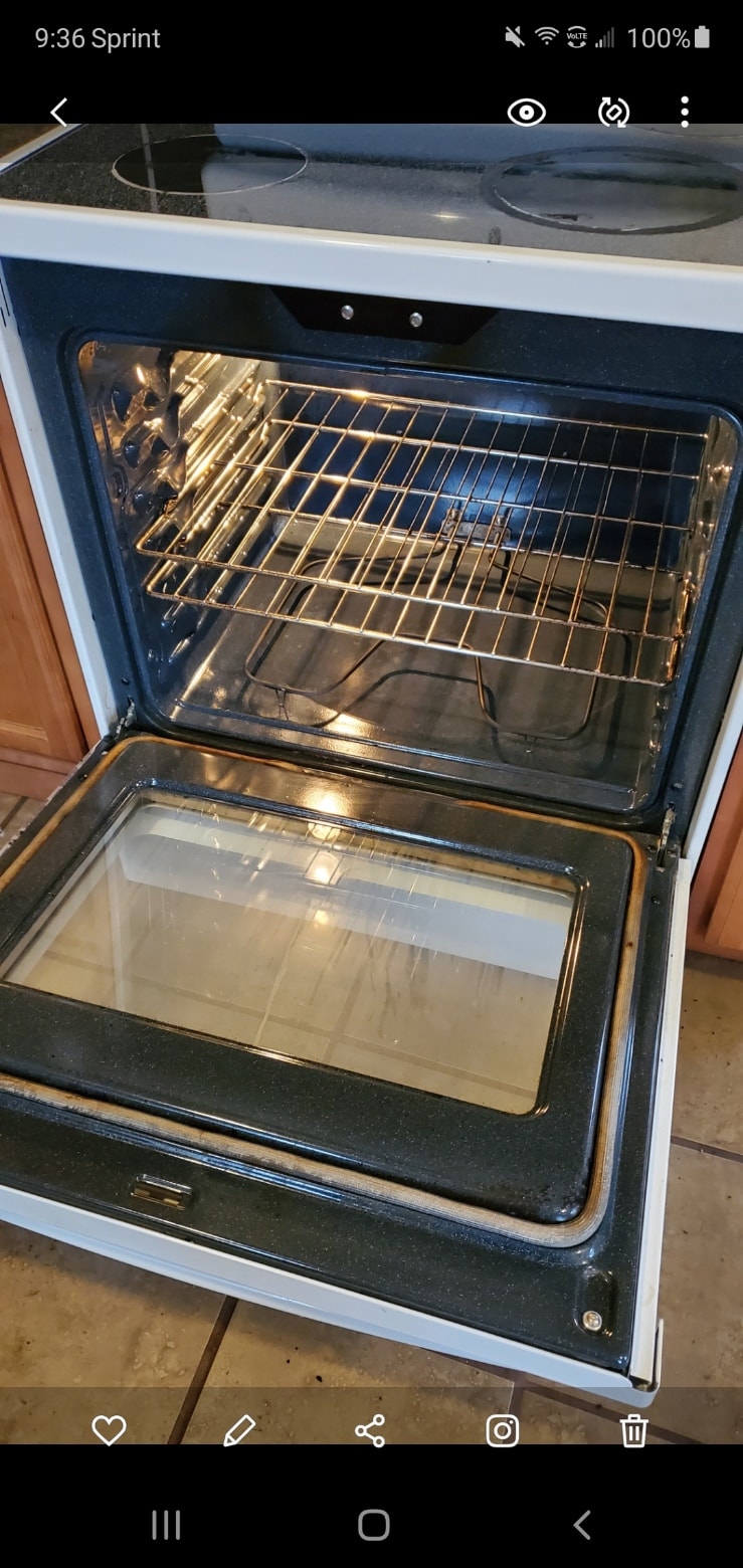 After: Oven & Stovetop