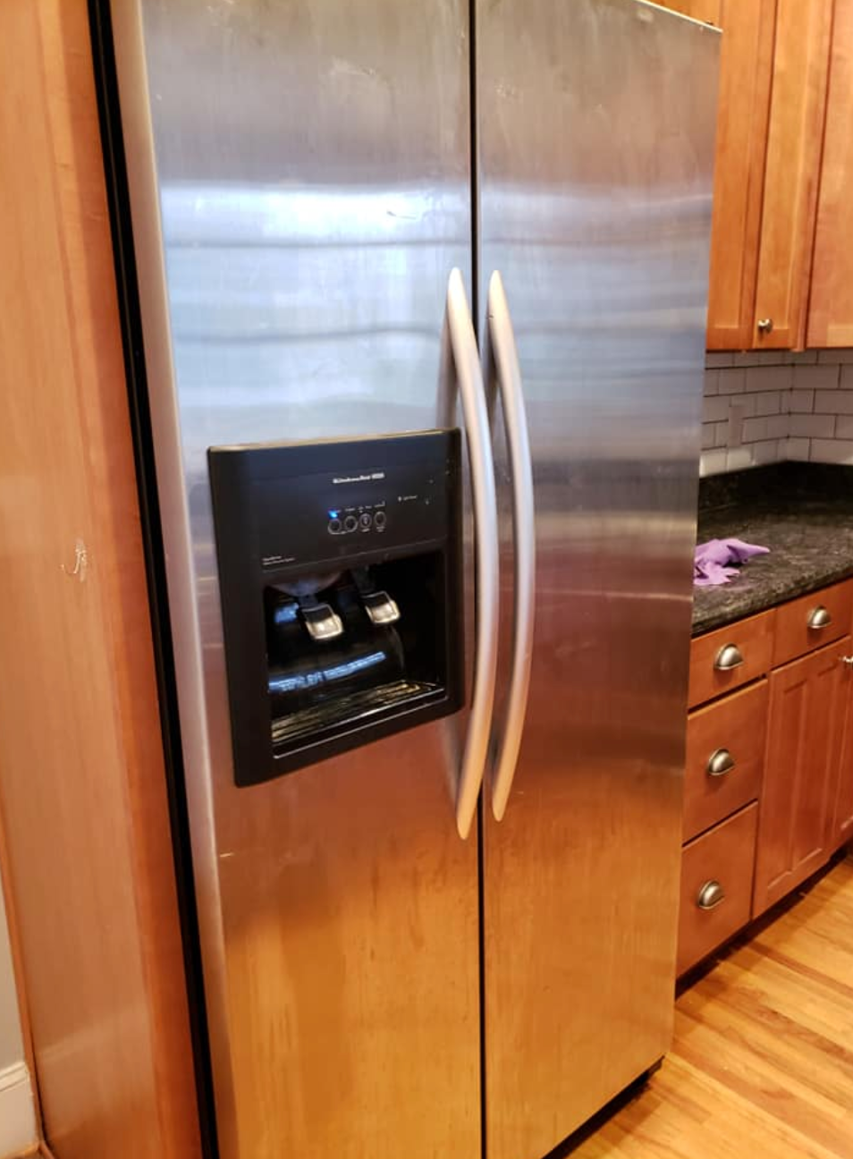 Before: Stainless Steel Appliances